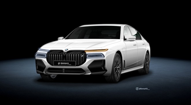 BMW 7-Series 2022 bất ngờ lộ diện mạo giống VinFast Lux A2.0